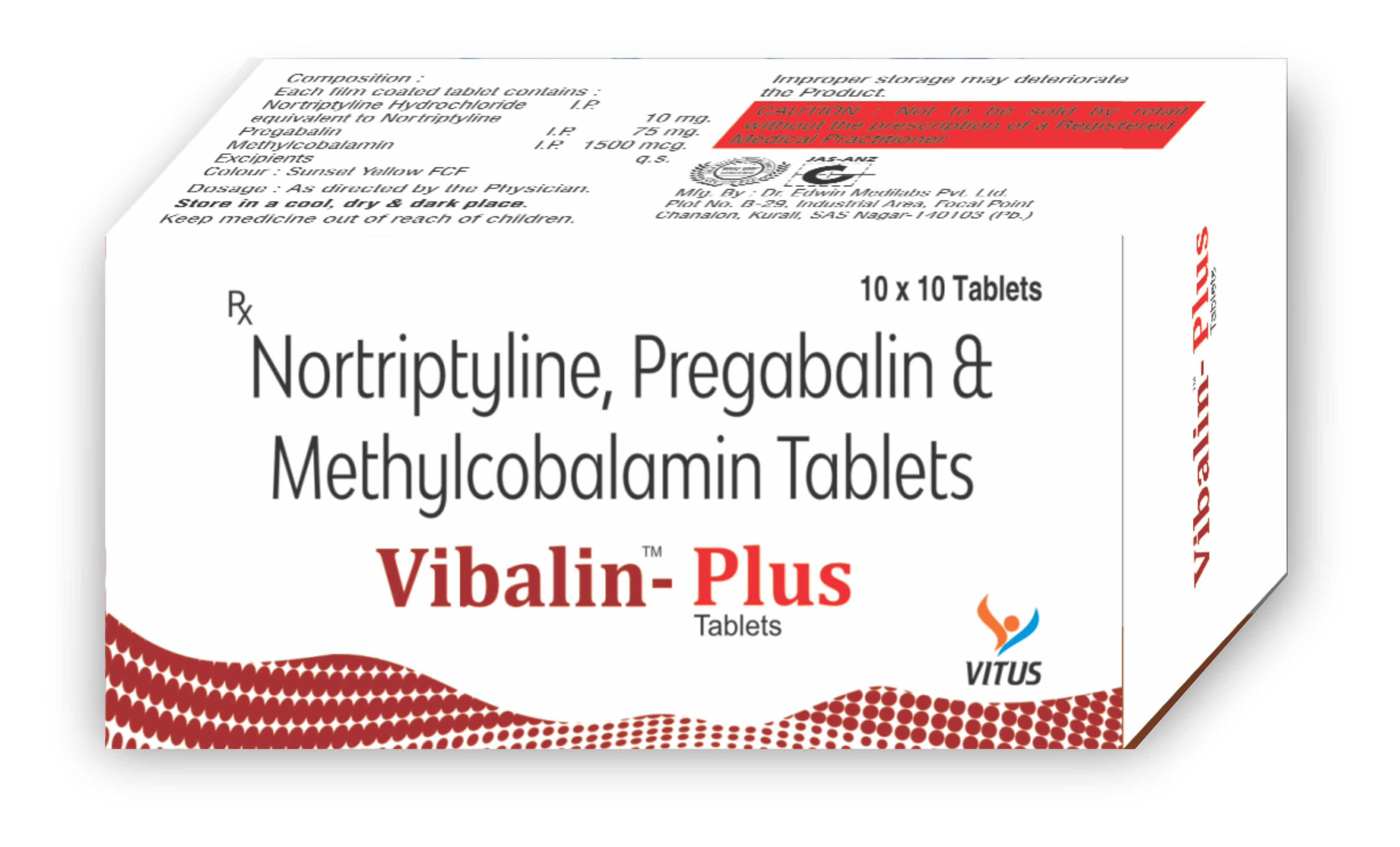 VIBALIN PLUS TABLETS